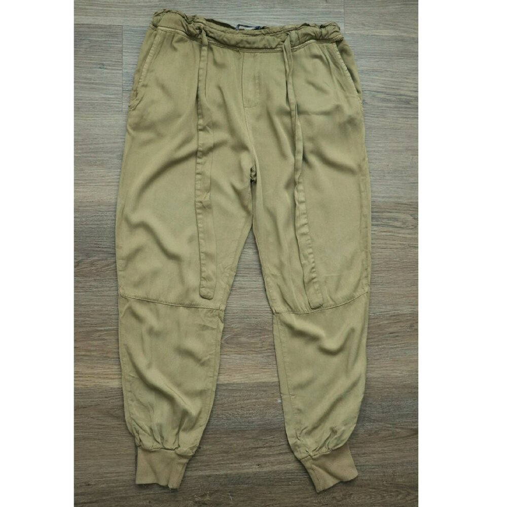 Zara Army Green Harem jogger Pants